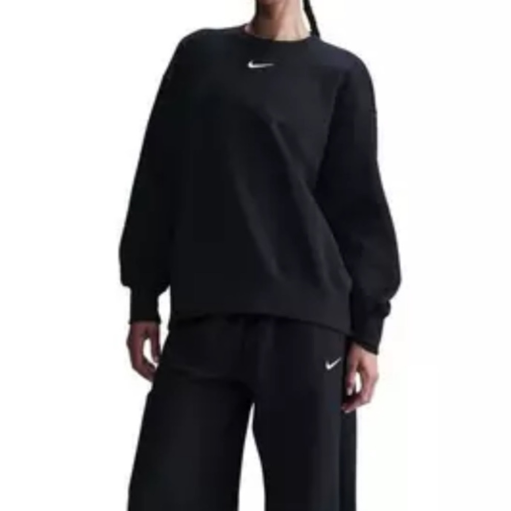 Nike Black oversized Crewneck Sweatshirt